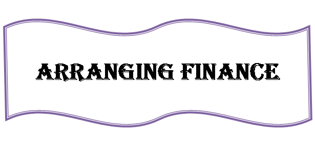 Double Wave: Arranging Finance