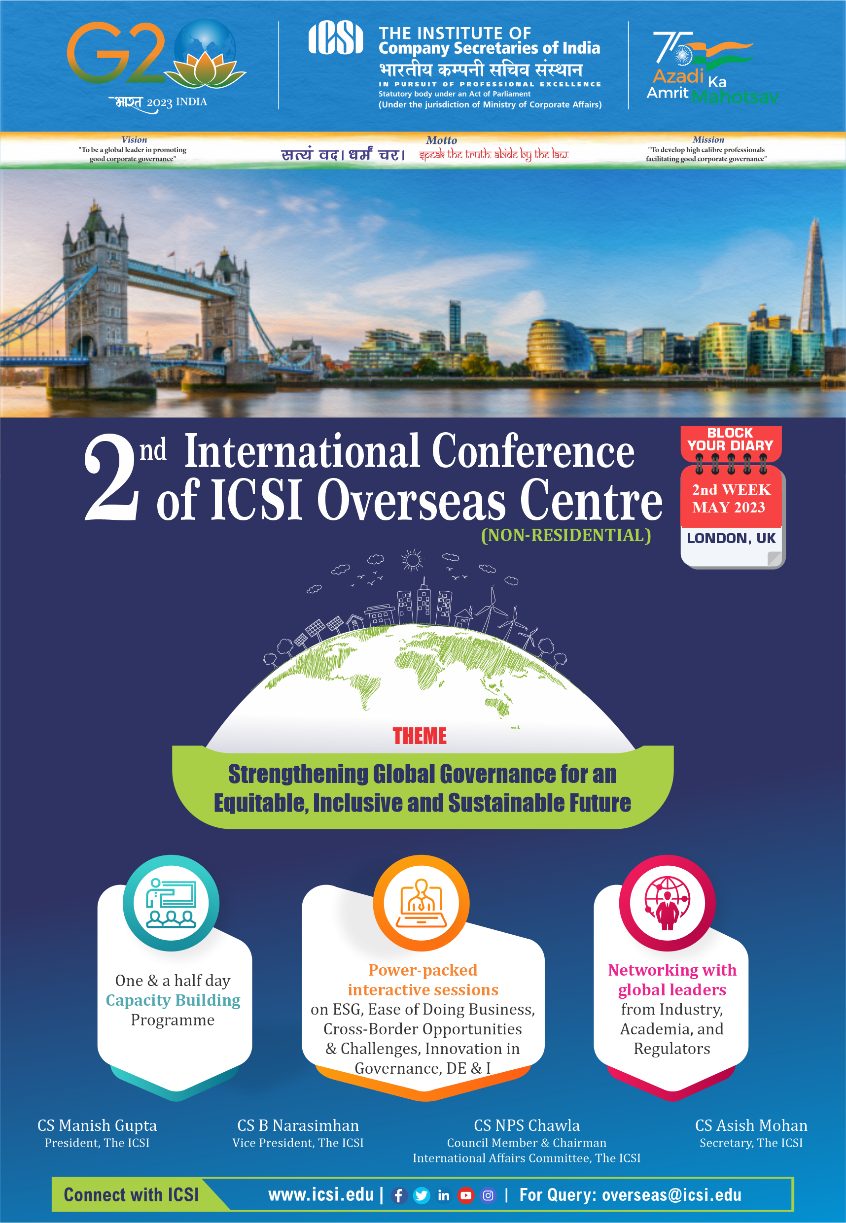 2nd International Conference of ICSI Overseas Centre